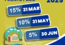 «INICIAN LOS DESCUENTOS DEL IMPUESTO PREDIAL»